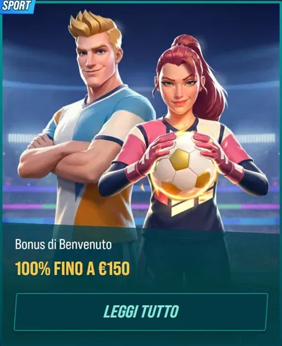 01 bonus di benvenuto